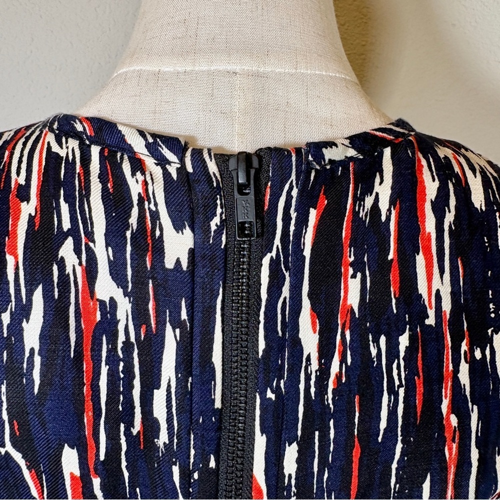 Milly Linen-Silk Blend Mini Dress Size 2 - Picture 5 of 13